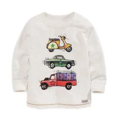 1-8 years Boys T-shirt Kids Tees Baby Boy brand t shirts Children tees Long Sleeve 100% Cotton cardigan sweater jacket shirts