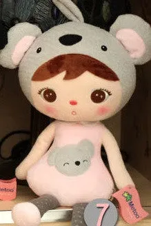 50cm Unique Gifts high quality Sweet Cute Angela rabbit doll Metoo baby plush doll for kids panda butterfly bee poupee dolls