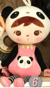 50cm Unique Gifts high quality Sweet Cute Angela rabbit doll Metoo baby plush doll for kids panda butterfly bee poupee dolls