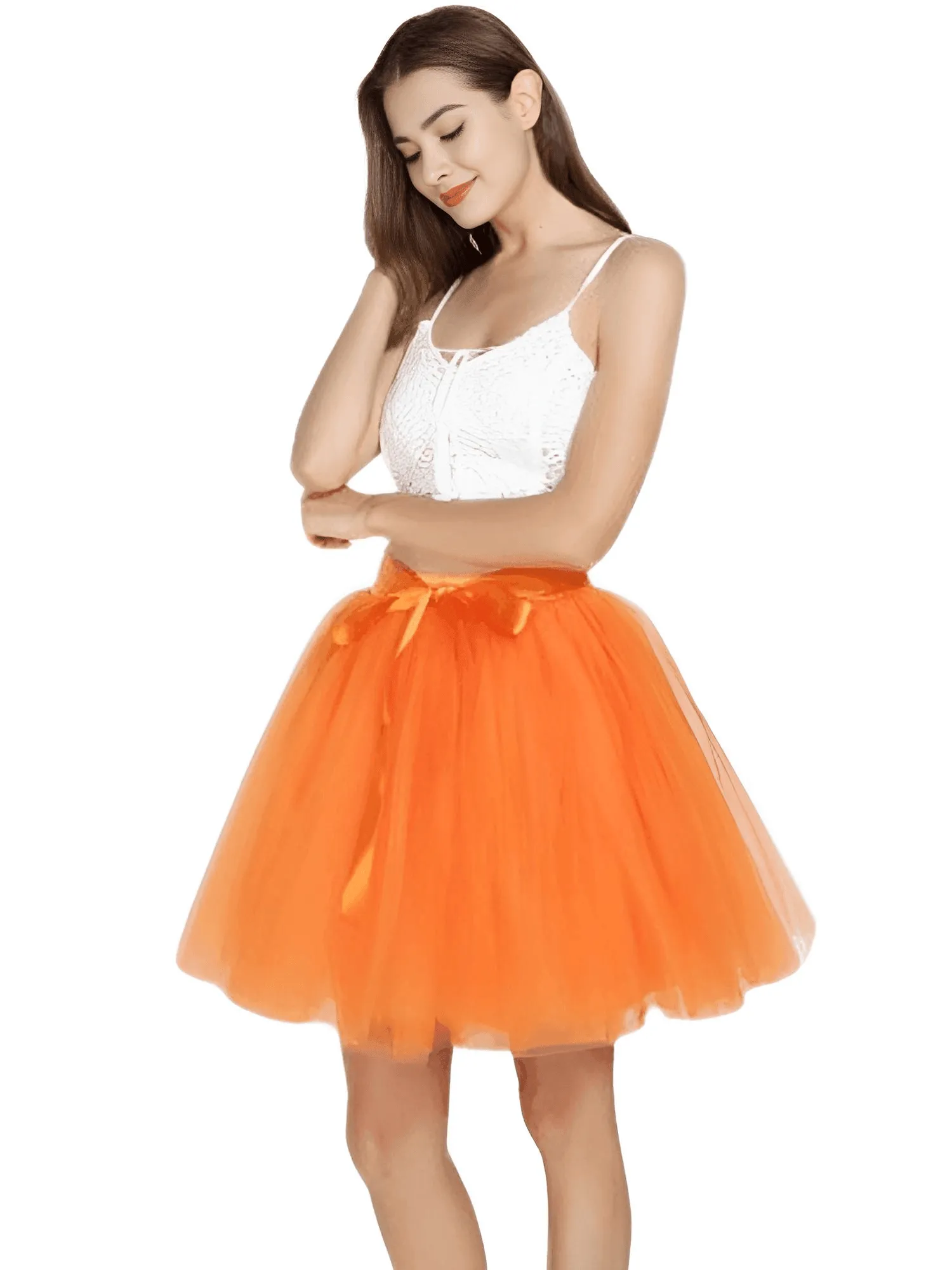 7 Layer High Waist Tutu Tulle Skirts For Women - In 22 Colors!