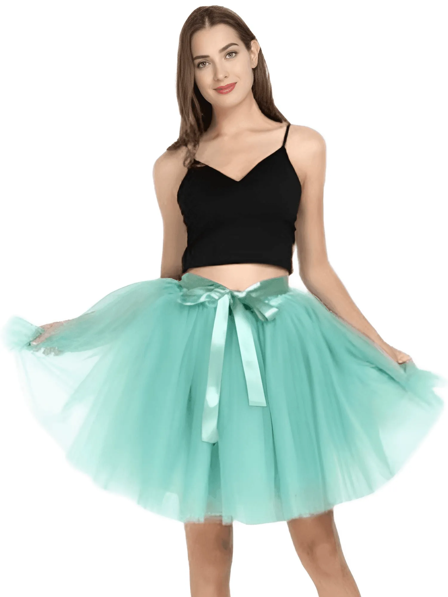 7 Layer High Waist Tutu Tulle Skirts For Women - In 22 Colors!