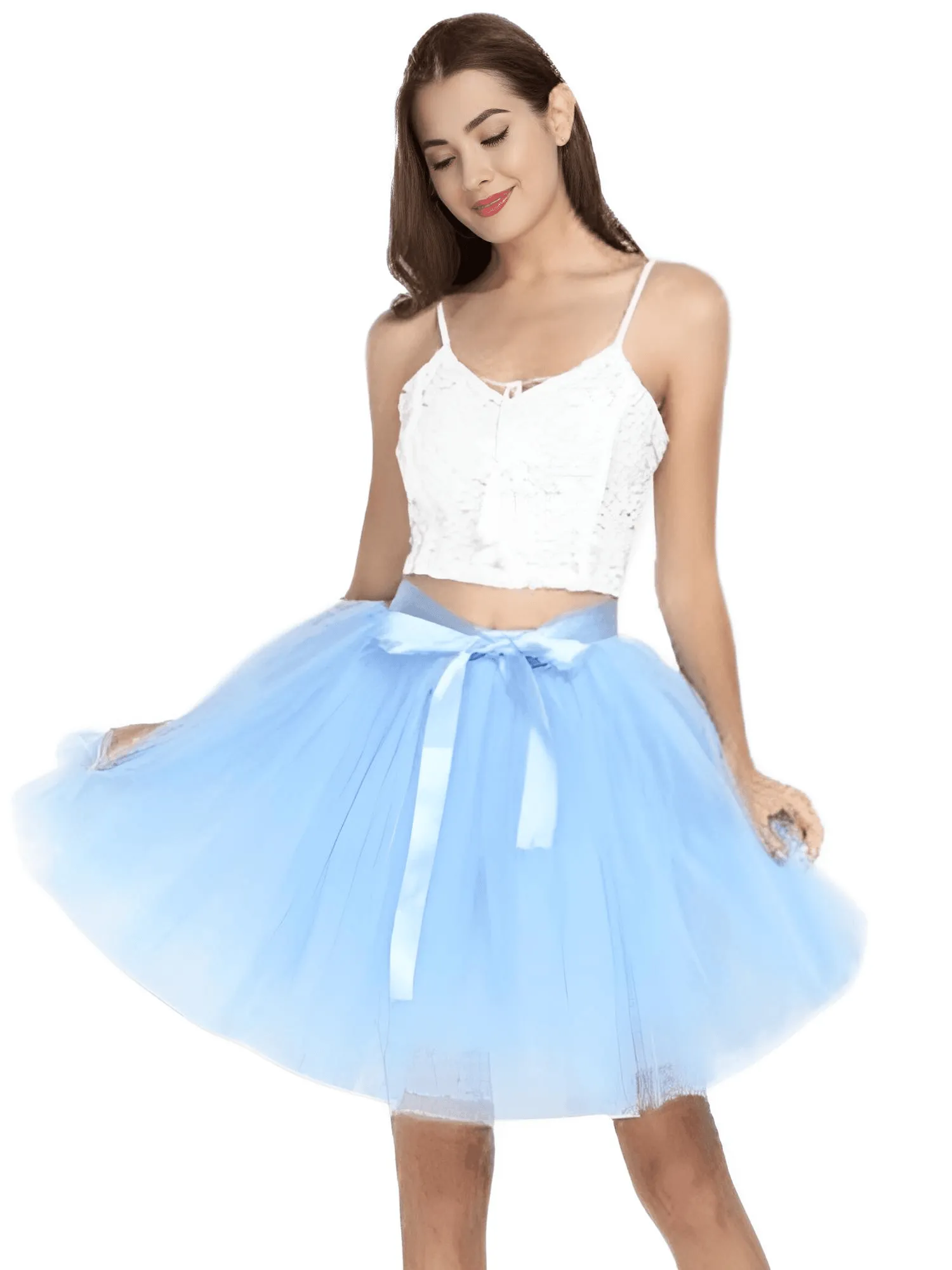 7 Layer High Waist Tutu Tulle Skirts For Women - In 22 Colors!