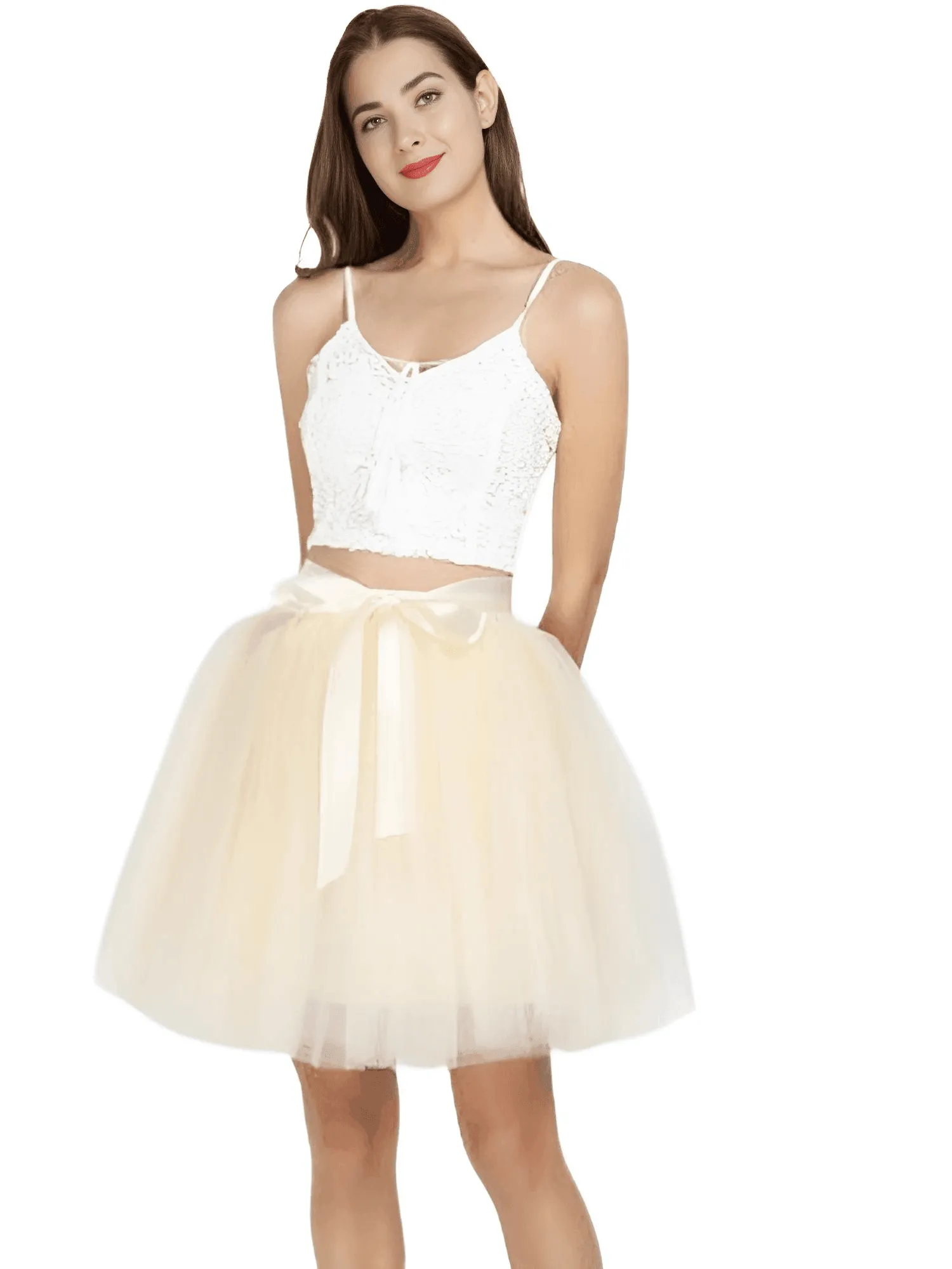 7 Layer High Waist Tutu Tulle Skirts For Women - In 22 Colors!