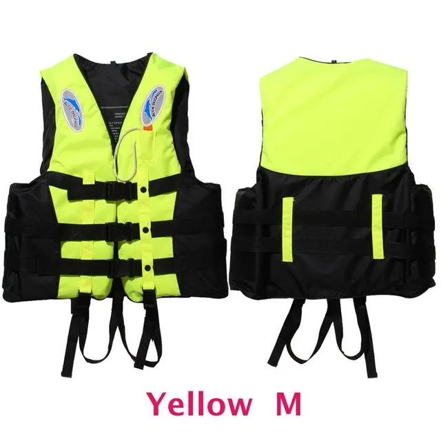 Adul Life Vest Jacket Jackets For Female Men Swimwear Life Vest Colete Salva-vidas for Water Sports Swimming Survival Jackets