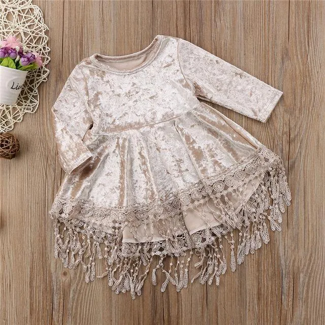 Baby Girl Vintage Princess Dresses