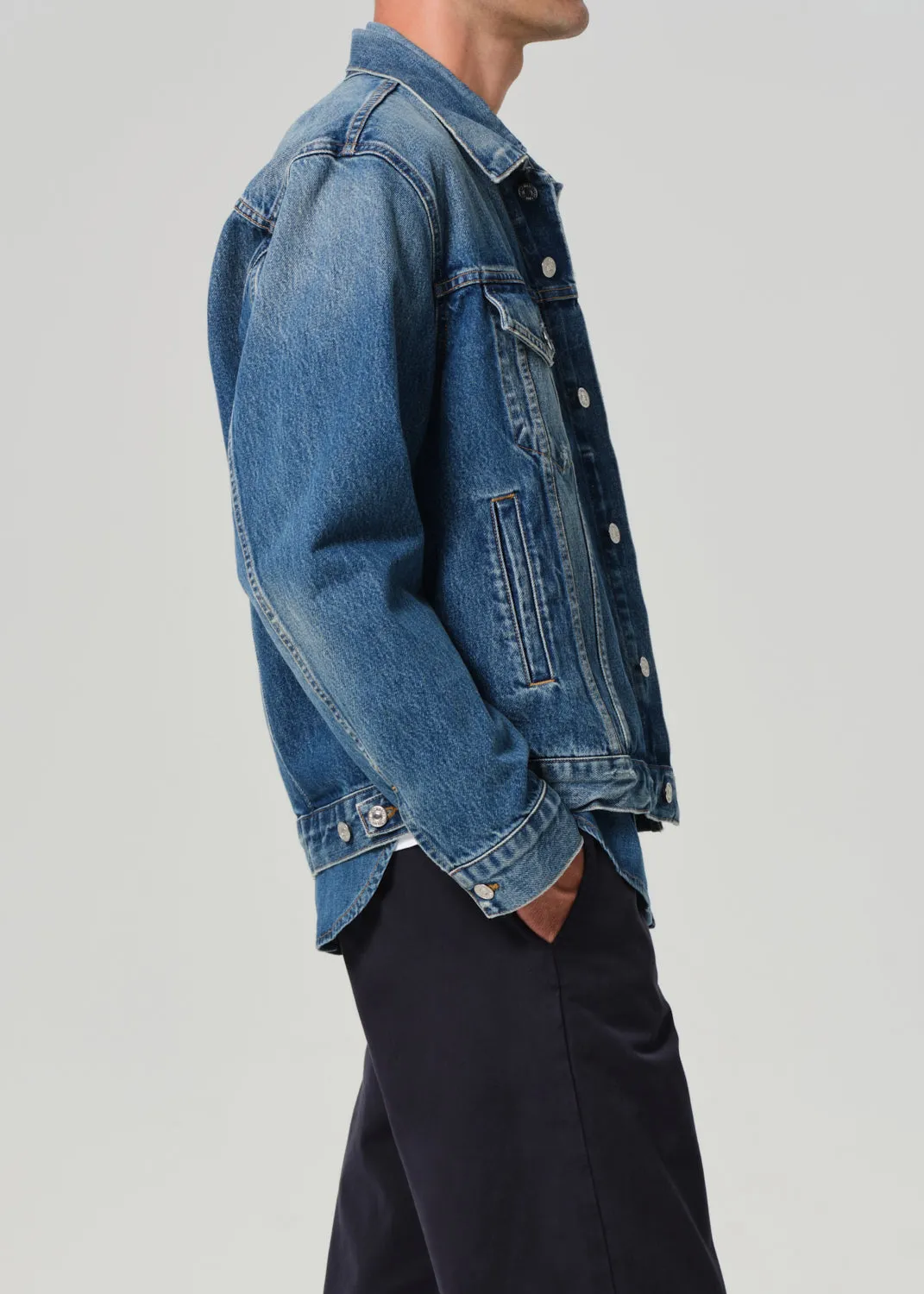 Bamford Denim Jacket in Siren