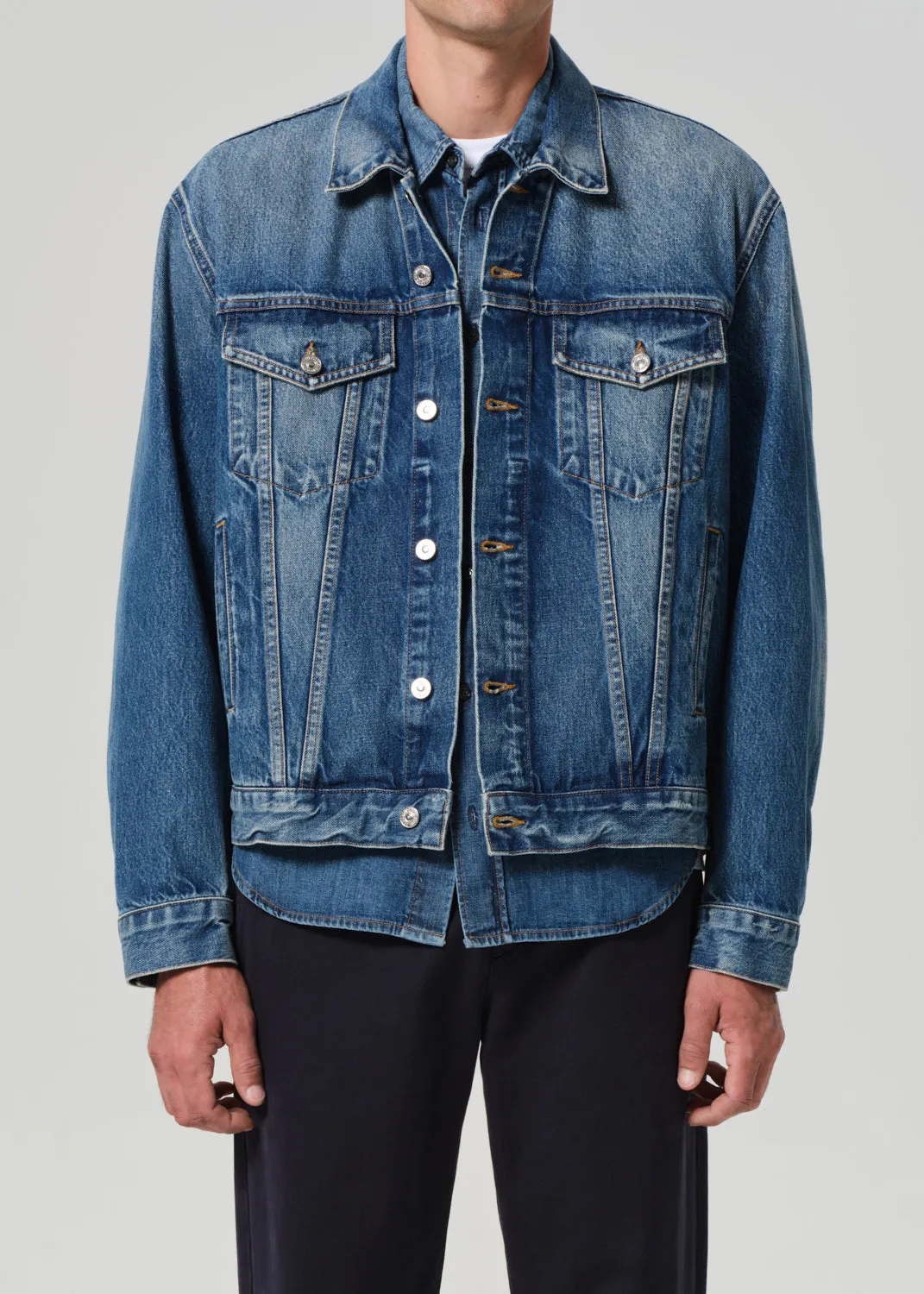 Bamford Denim Jacket in Siren