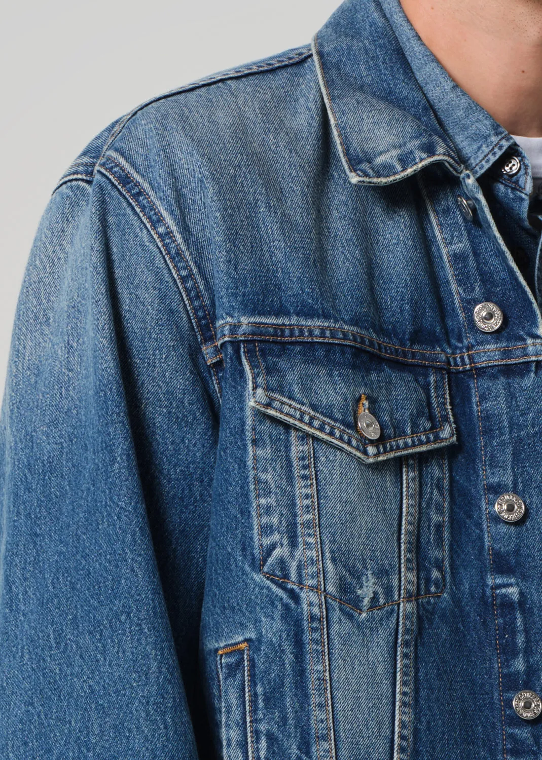 Bamford Denim Jacket in Siren