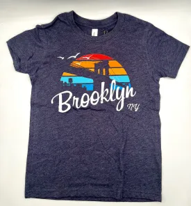 BK Sunrise Kids T-shirt Blue Size M