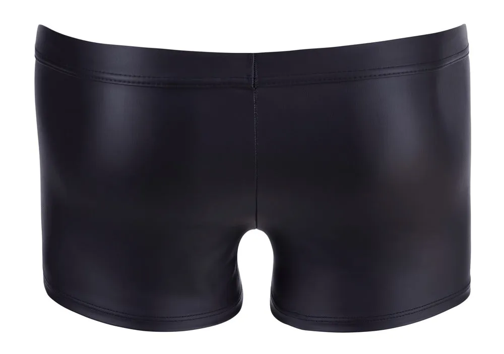 Black Boxer Front Zip by NEK