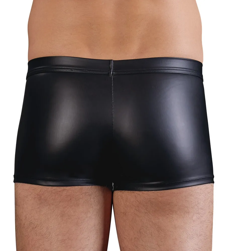 Black Boxer Front Zip by NEK