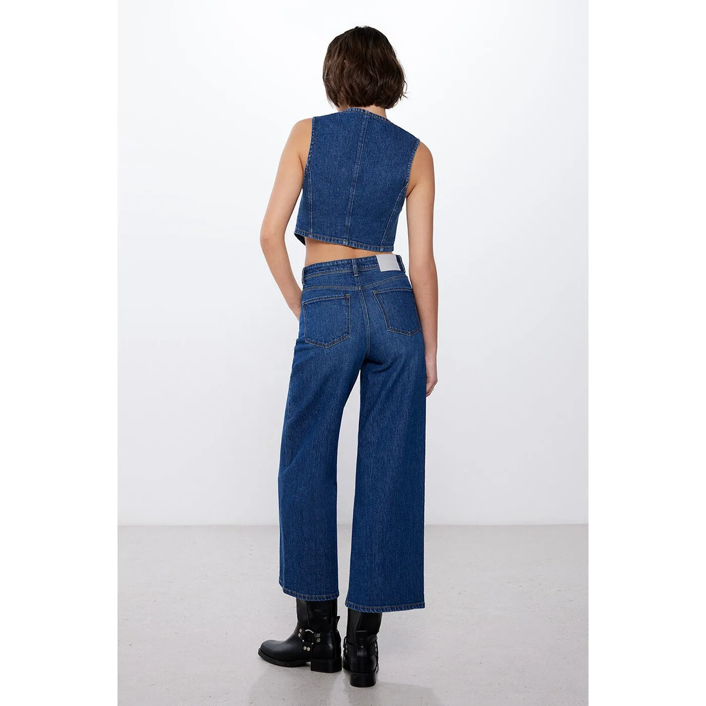 Blueberry Wide Leg Jeans