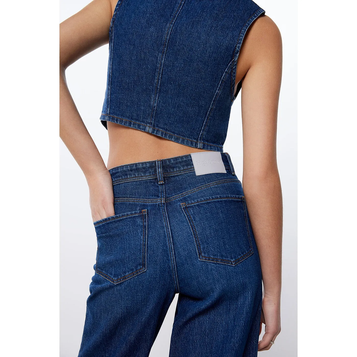 Blueberry Wide Leg Jeans