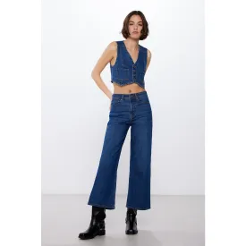 Blueberry Wide Leg Jeans