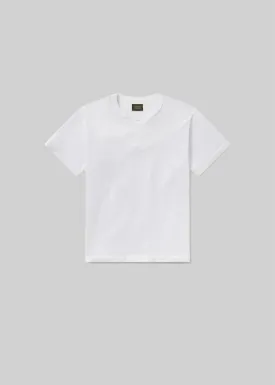 Box Tee in White