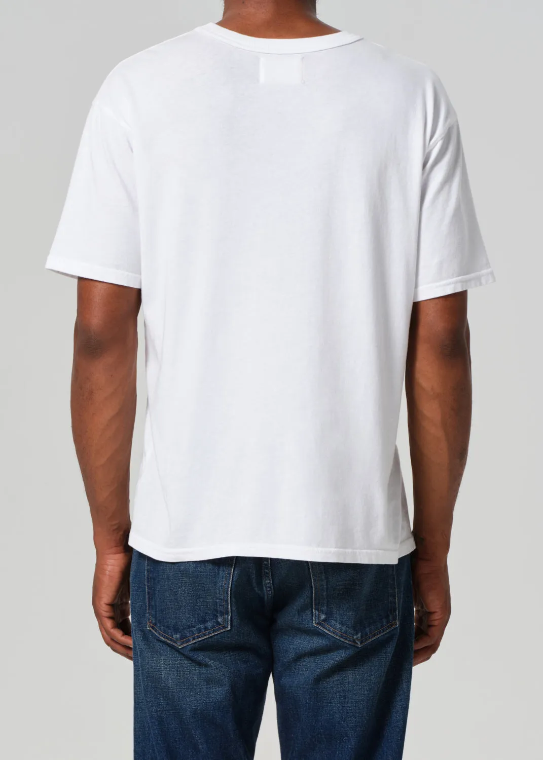 Box Tee in White