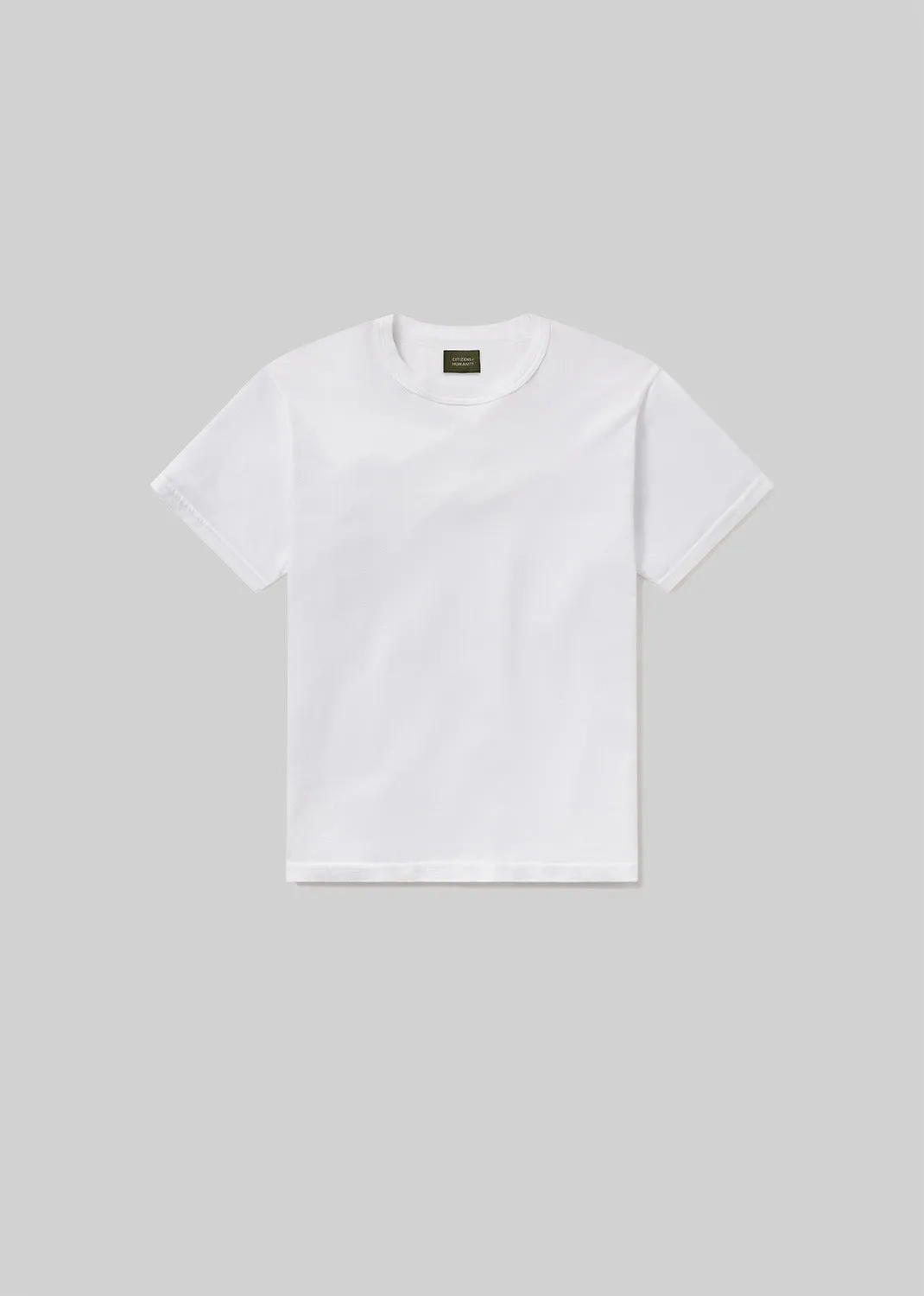 Box Tee in White