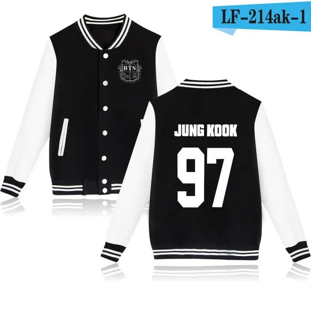 BTS Bangtan Boys Harajuku Sweatshirts Women Winter Casual Hoodies BTS Kpop Hoodie Women's Pink Sweatshirt Plus Size XXXXL