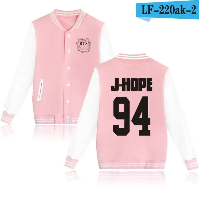 BTS Bangtan Boys Harajuku Sweatshirts Women Winter Casual Hoodies BTS Kpop Hoodie Women's Pink Sweatshirt Plus Size XXXXL