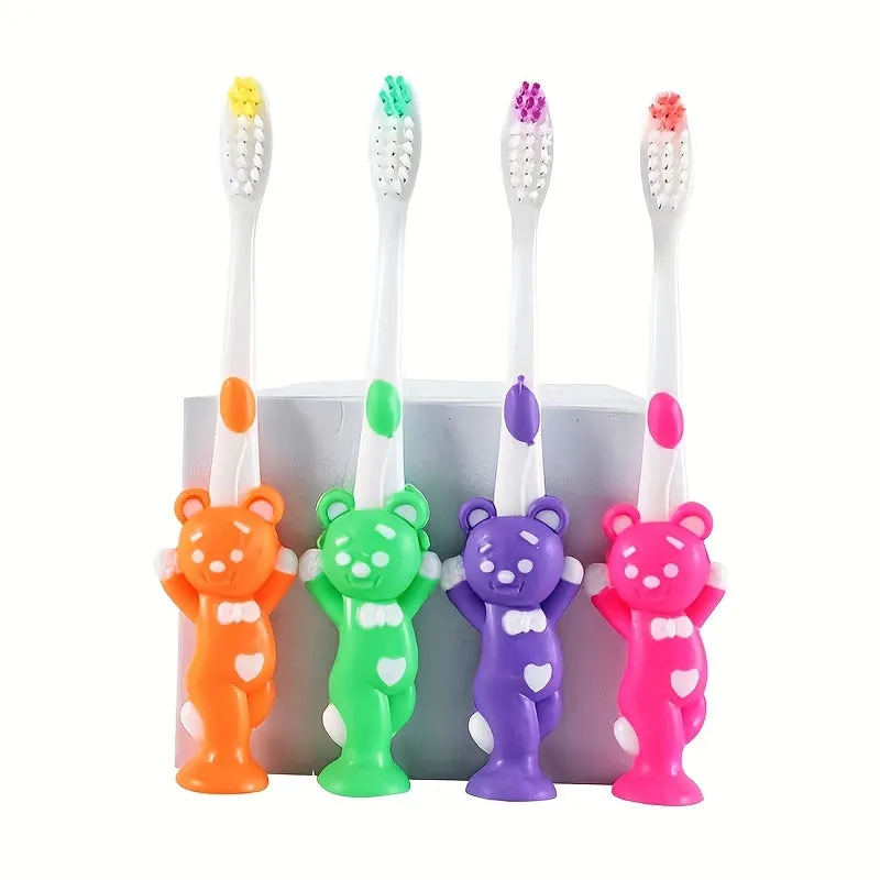 Cartoon Manual Toothbrush with Extra Soft Bristles for Sensitive Teeth