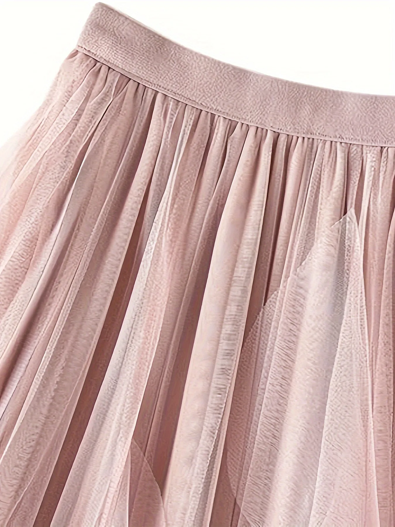 Chic and Flirty Ruffle Mesh Skirt for Women