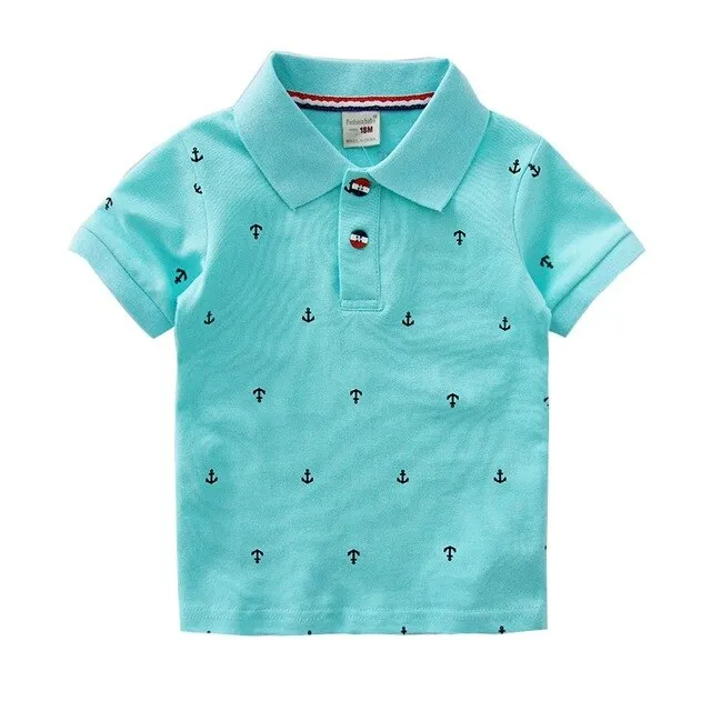 Chumhey High Quality Summer Cotton Boys Shirts