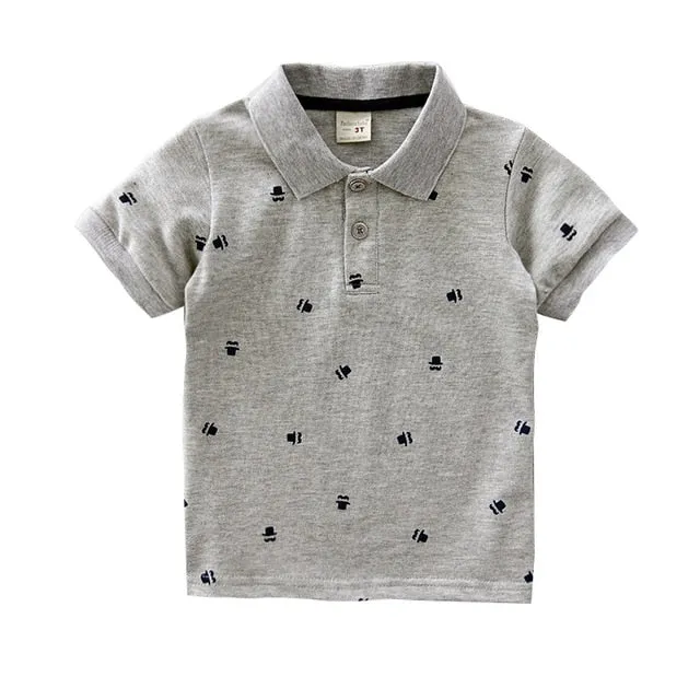 Chumhey High Quality Summer Cotton Boys Shirts