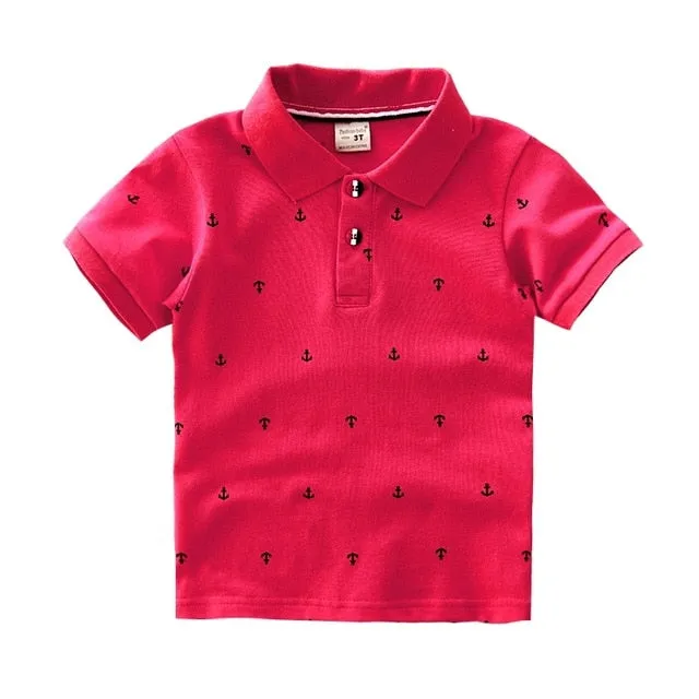 Chumhey High Quality Summer Cotton Boys Shirts