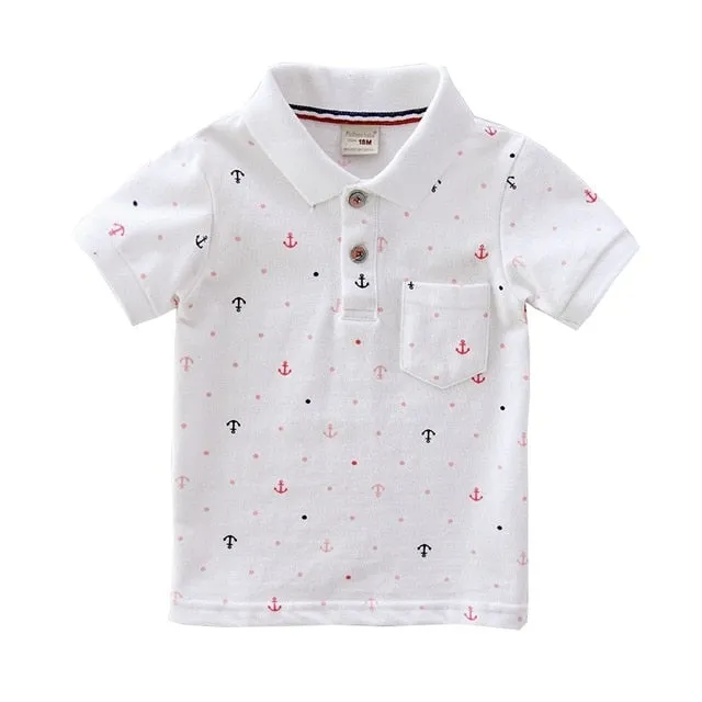 Chumhey High Quality Summer Cotton Boys Shirts