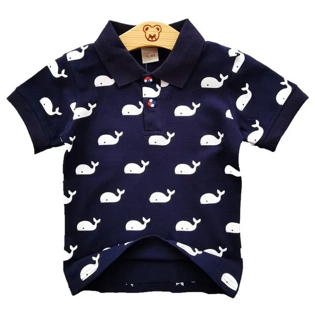 Chumhey High Quality Summer Cotton Boys Shirts