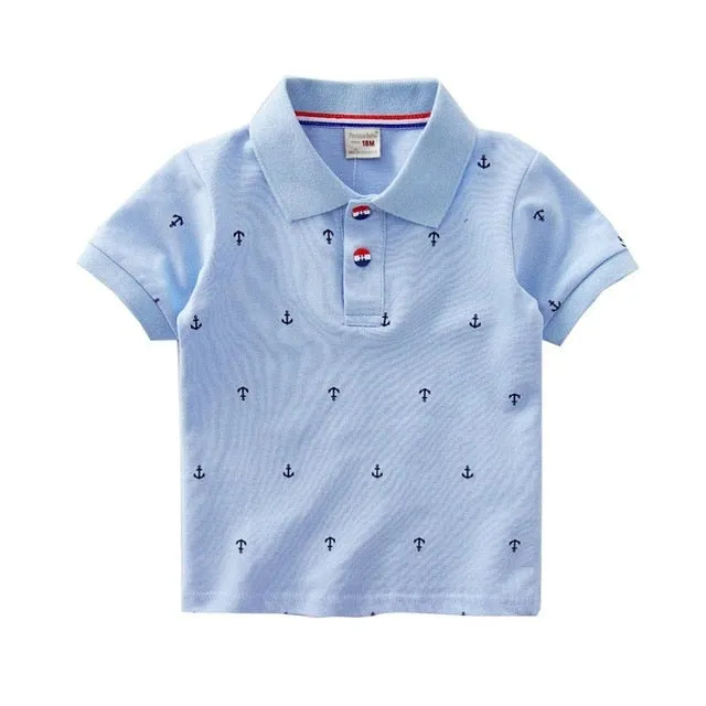 Chumhey High Quality Summer Cotton Boys Shirts