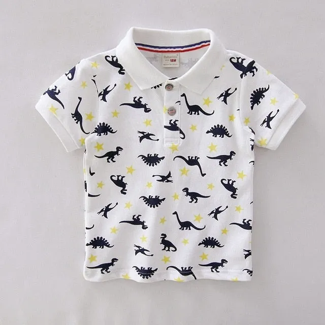 Chumhey High Quality Summer Cotton Boys Shirts