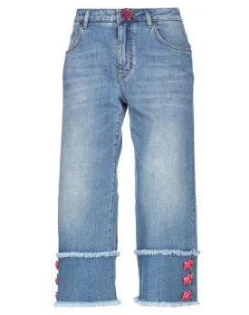 Dolce & Gabbana Women Denim capris Blue 6 UK