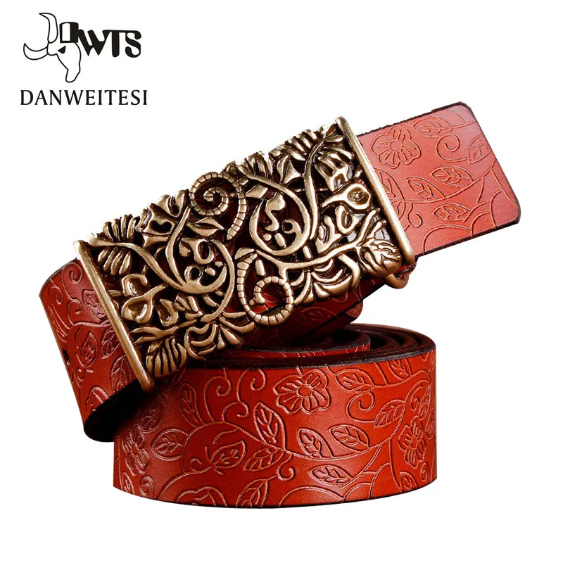 [DWTS] 2017 New ceinture femme belt hand real leather woven strap needle buckle casual style luxury female casual women belts