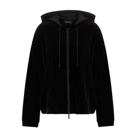 Emporio Armani Black Chenille Jacket