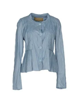 Ermanno Di Ermanno Scervino Women Jacket Pastel blue 12 UK