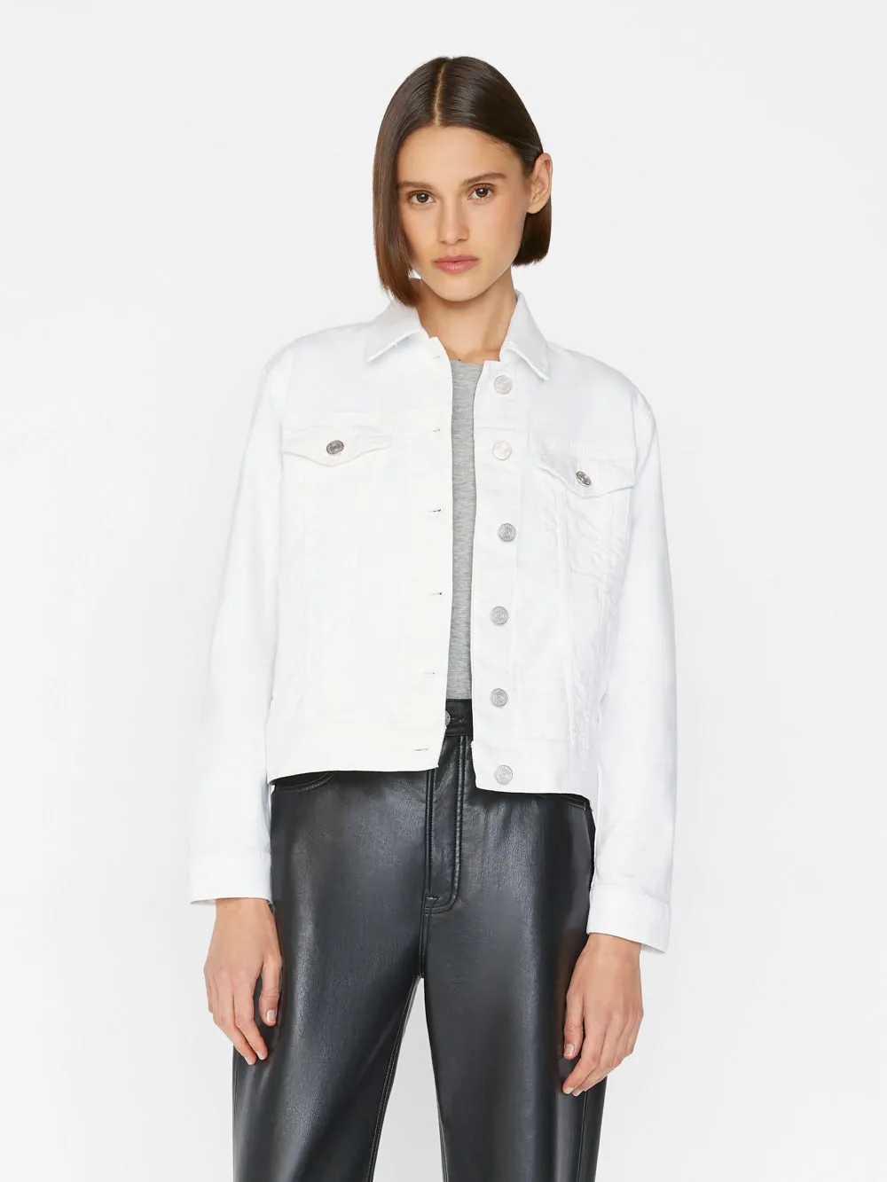 Frame - Le Vintage Jacket in Blanc