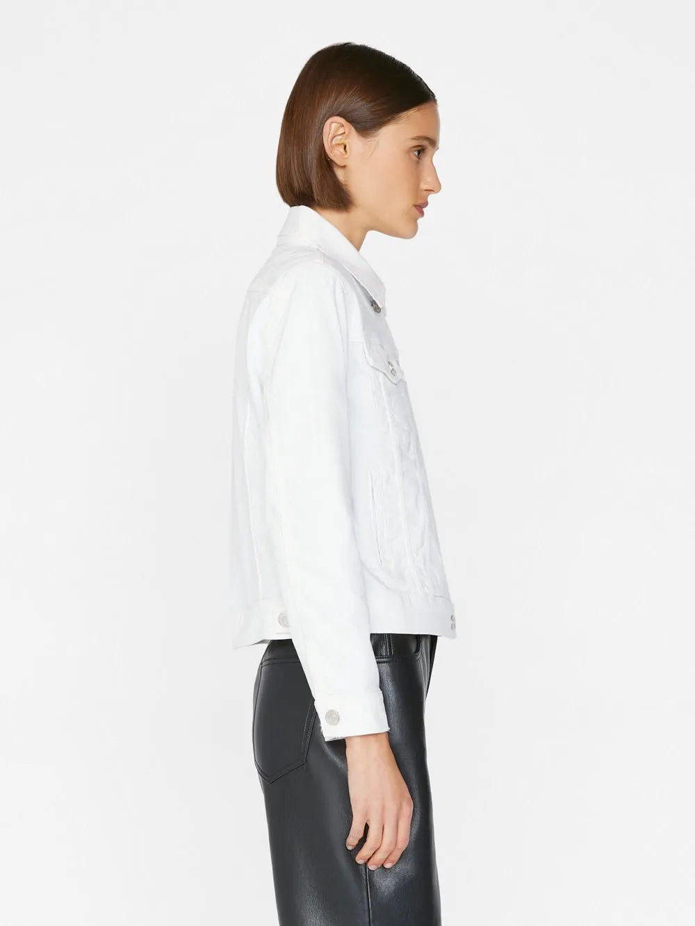 Frame - Le Vintage Jacket in Blanc