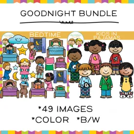 Goodnight Clip Art Bundle