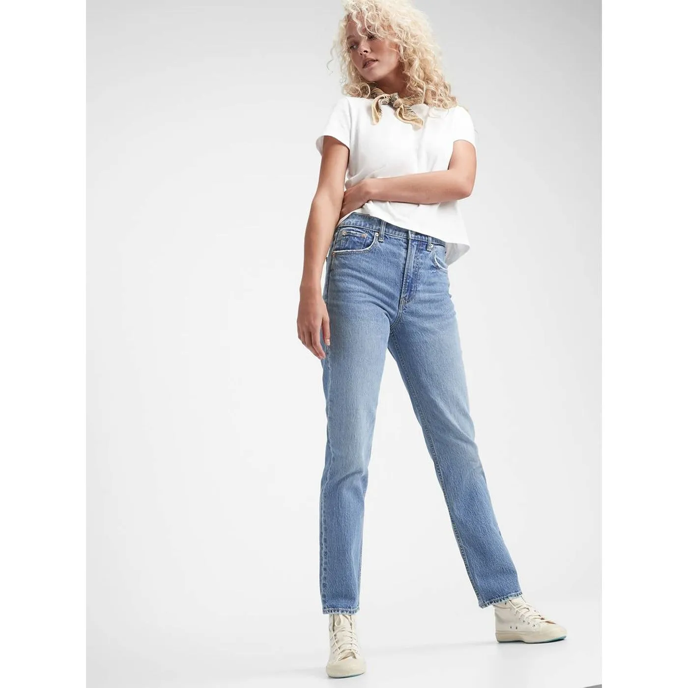 GP Sky High Straight Leg Jeans