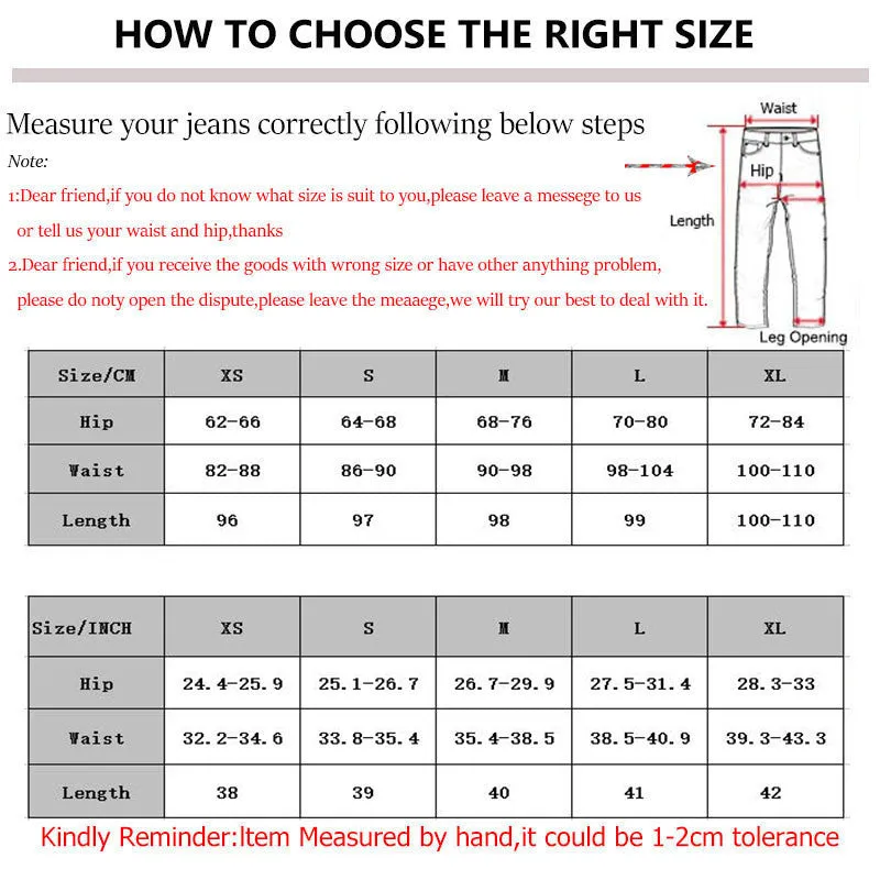 Jeans for women high waist Ripped jeans Skinny Hole Denim Pencil Pants Stretch  jeans women Plus Size Femme  Women's Trousers