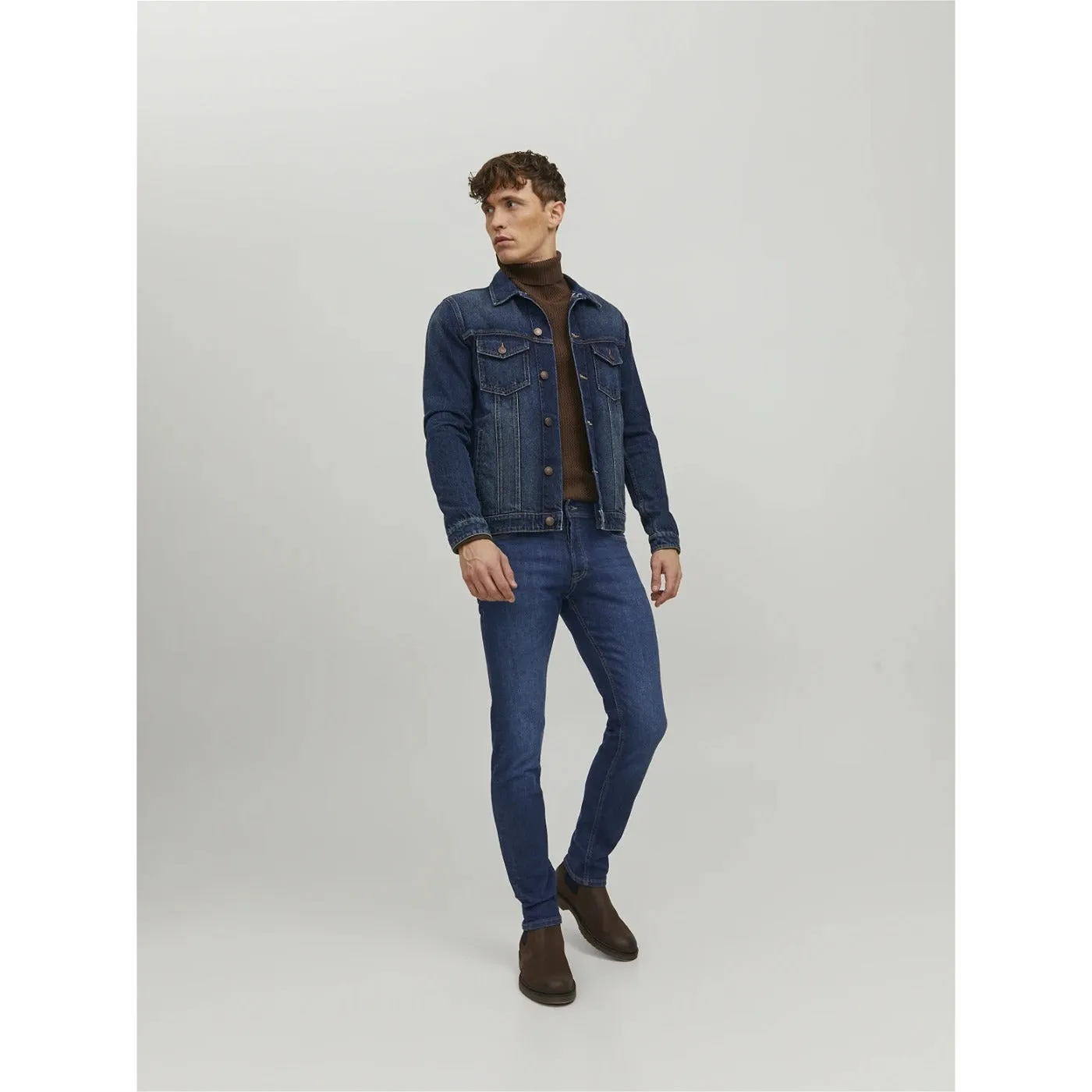 JJ Mid Blue Slim Jeans