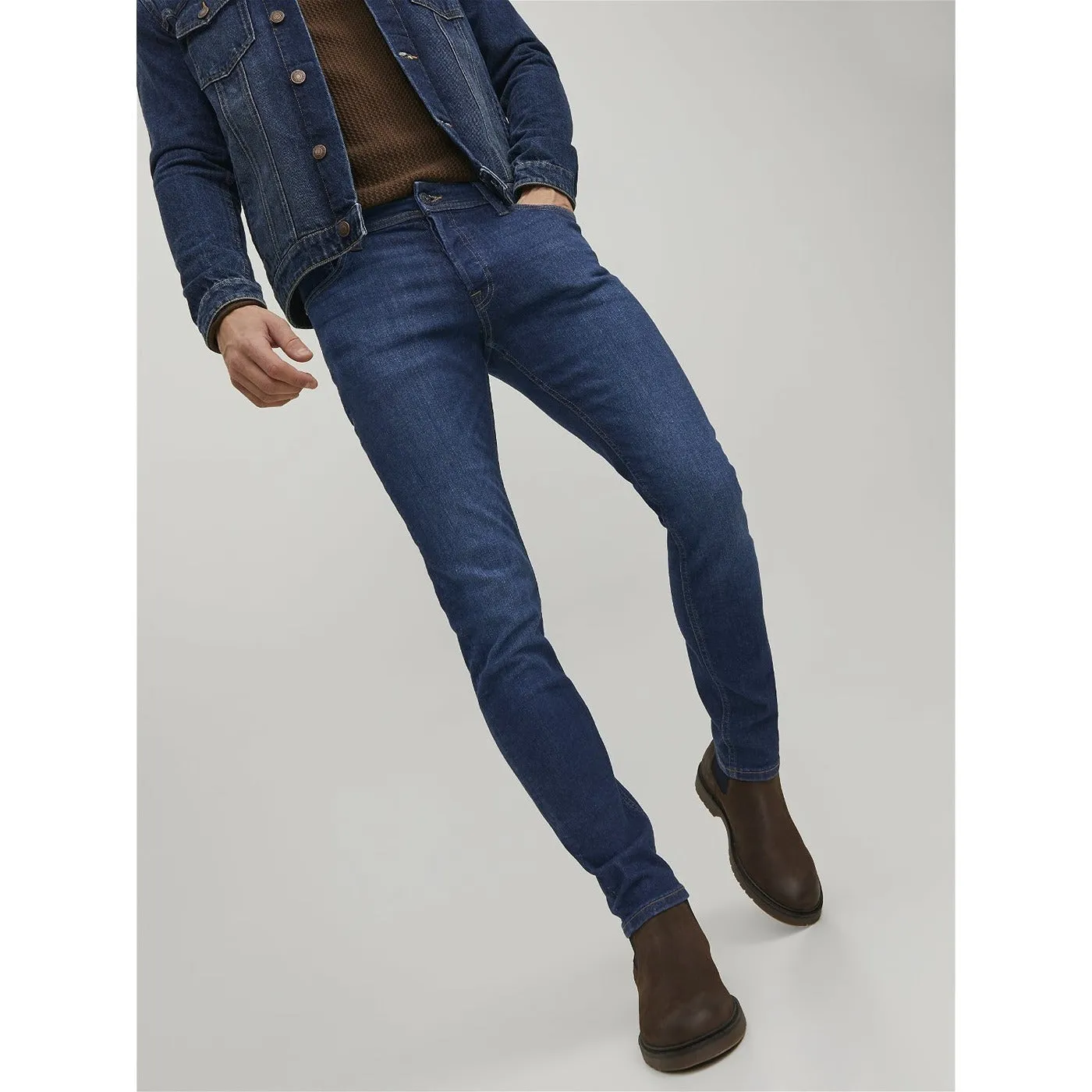 JJ Mid Blue Slim Jeans