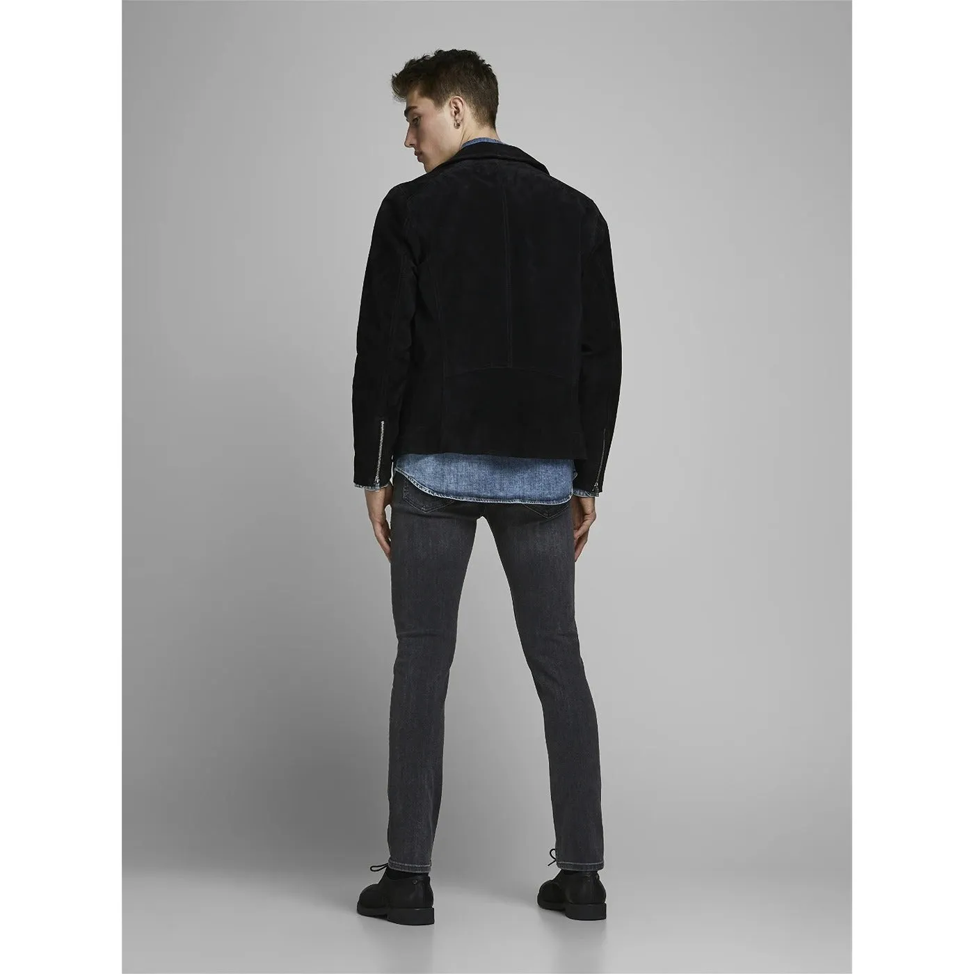 JJ Slim Fit Charcoal Grey Jeans