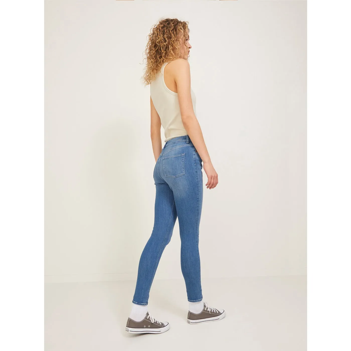 JJXX High Rise Blue Skinny Jeans