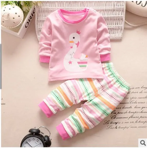 Kids clothes Spring toddler boy clothing set Long sleeve Top Pants 2pcs suits boutique girls clothing Casual Tracksuit set