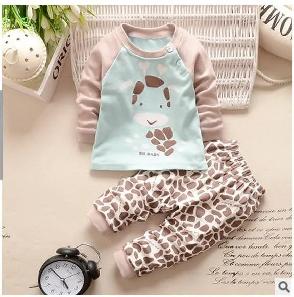 Kids clothes Spring toddler boy clothing set Long sleeve Top Pants 2pcs suits boutique girls clothing Casual Tracksuit set