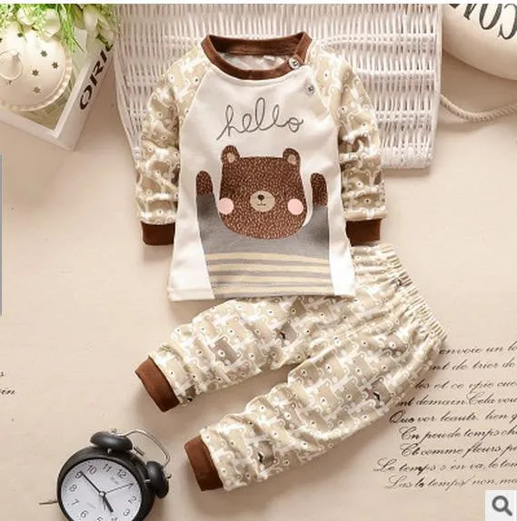 Kids clothes Spring toddler boy clothing set Long sleeve Top Pants 2pcs suits boutique girls clothing Casual Tracksuit set