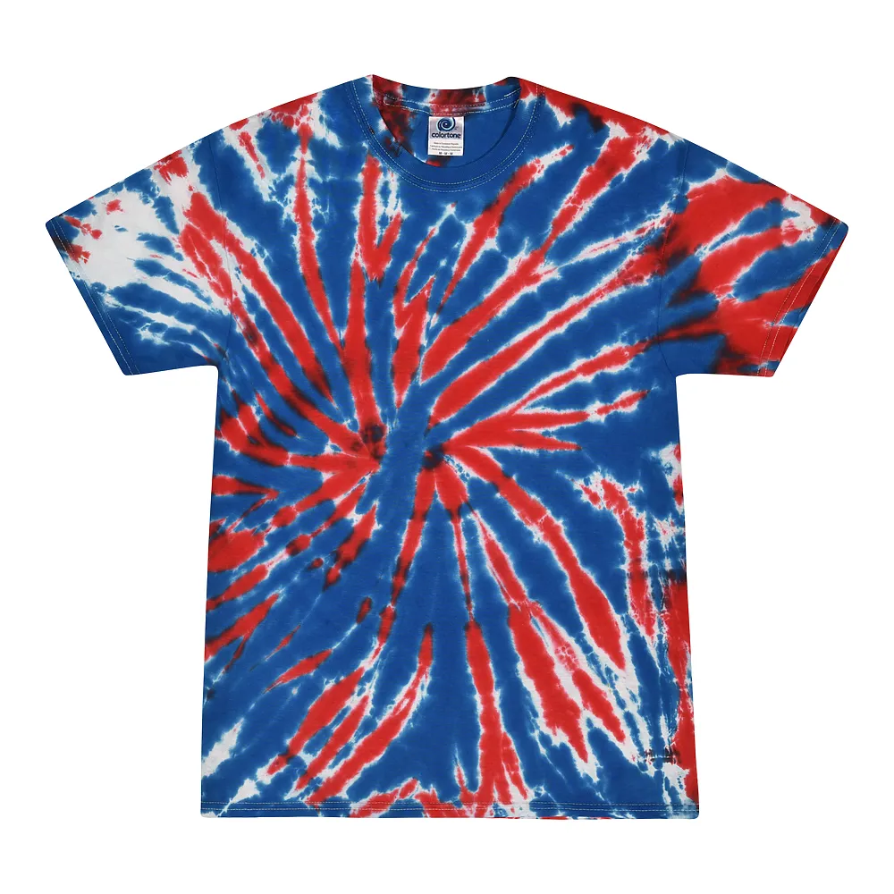 Krazy Tees Tie Dye Shirt Women Tops or 100% Cotton Cute Trendy Tie Dye Shirts for Men, Teens, Youth, Girls & Boys