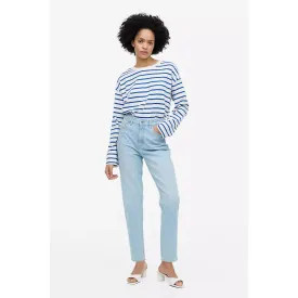 Light Blue Mom High Jeans